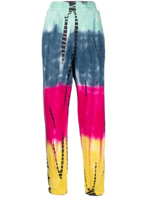 AGR tie dye Print Track Pants Farfetch