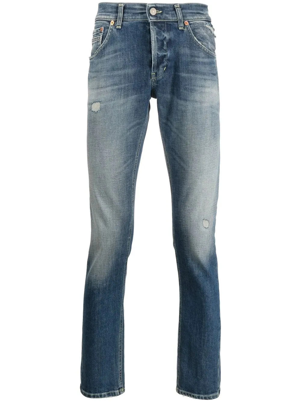 

DONDUP stonewashed straight-leg jeans - Blue