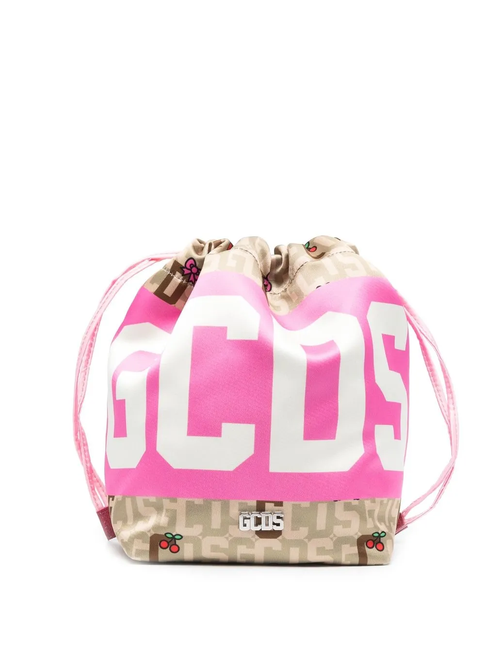 

Gcds bolsa bucket con logo estampado - Rosado