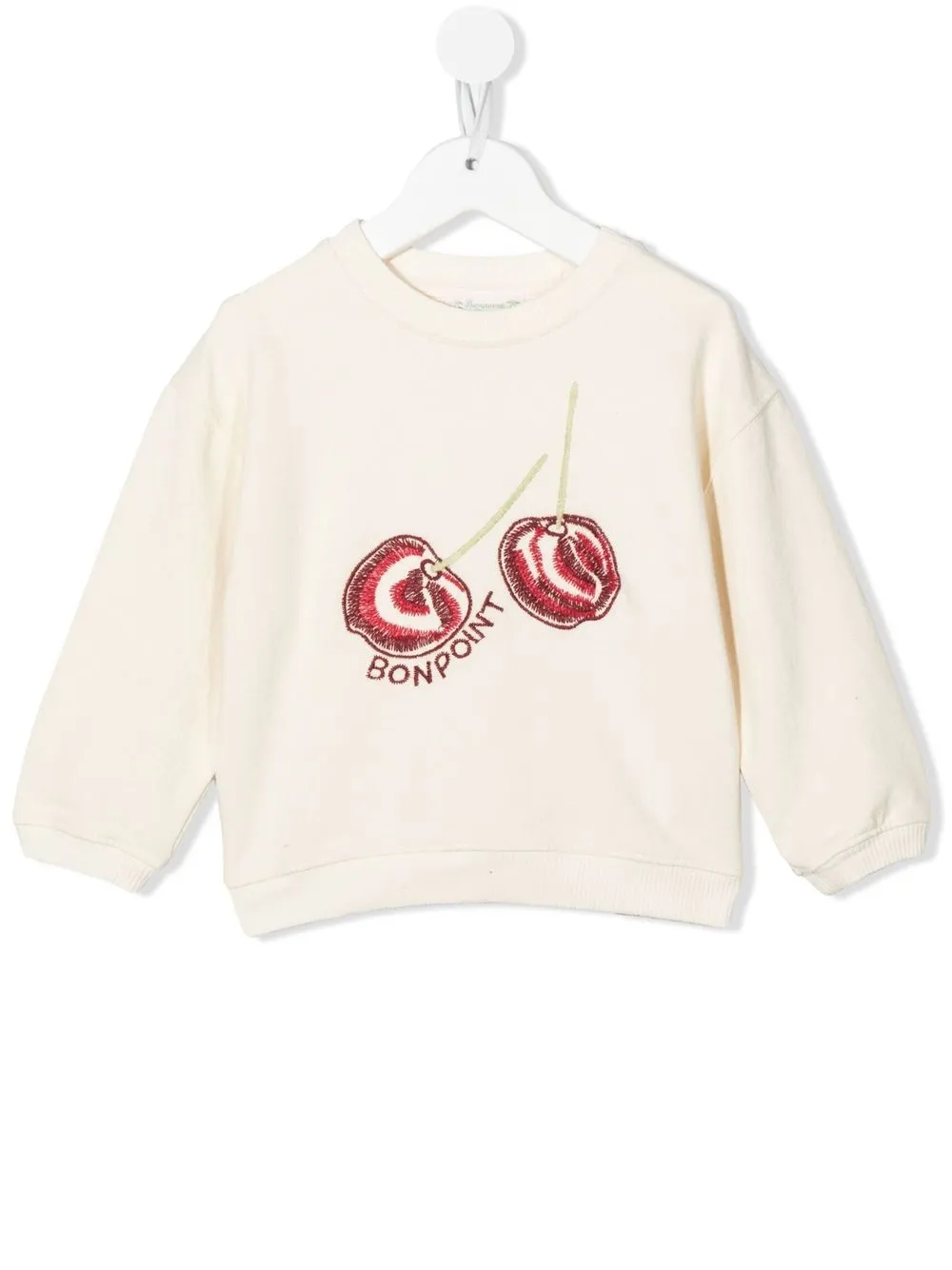 

Bonpoint suéter con logo estampado - Neutro
