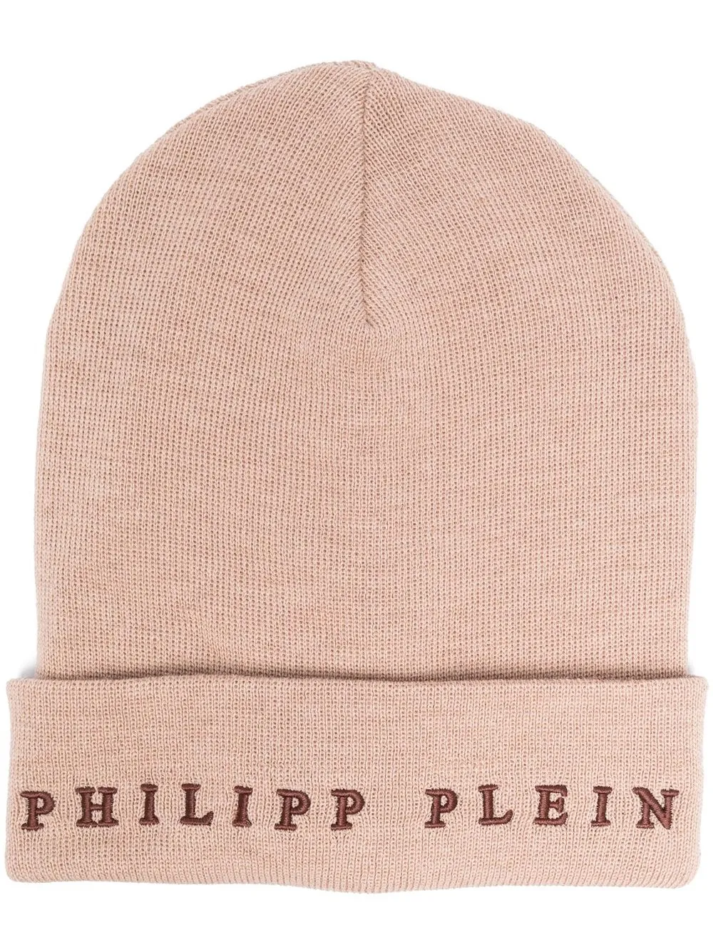 

Philipp Plein embroidered-logo knit beanie - Neutrals