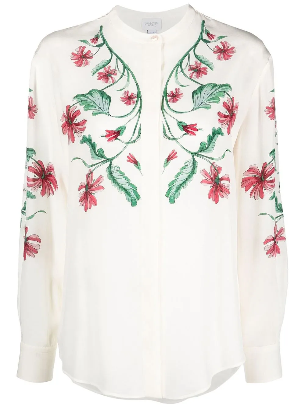 

Giambattista Valli floral-print long-sleeve blouse - Neutrals