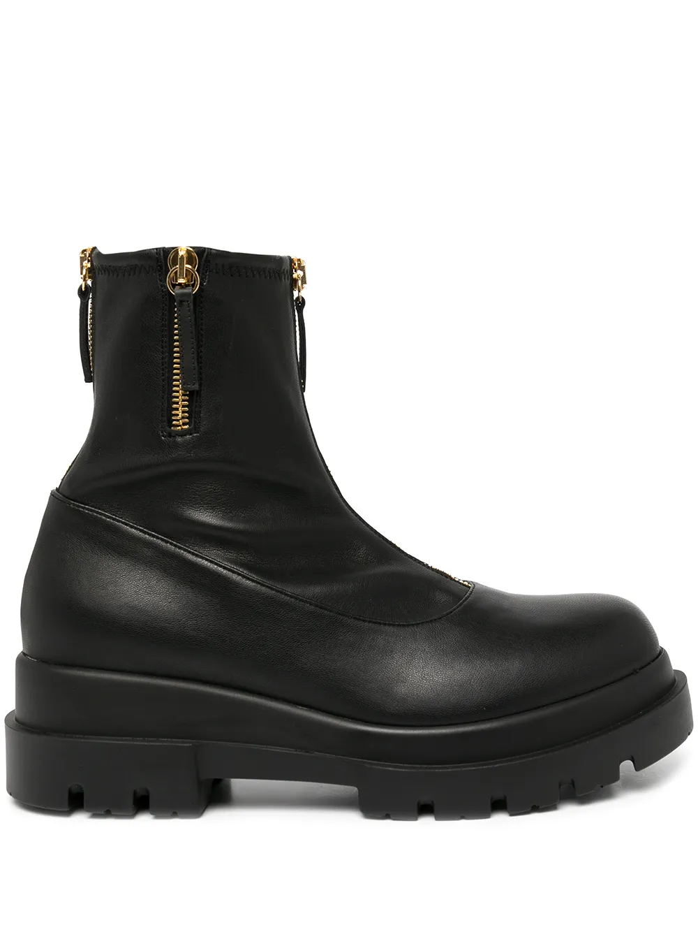 

Giuseppe Zanotti chunky zip-detail boots - Black