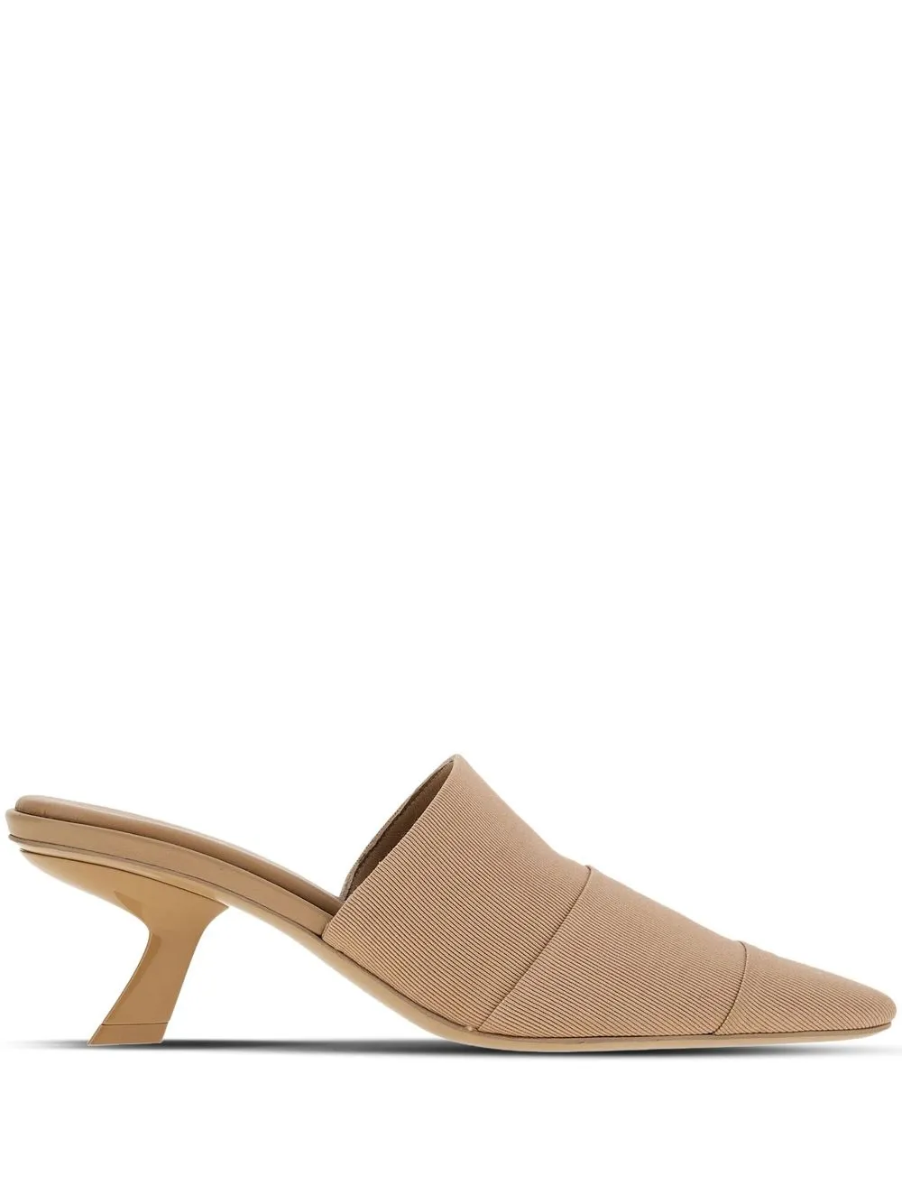 

Ferragamo 55mm grosgrain mules - Neutrals