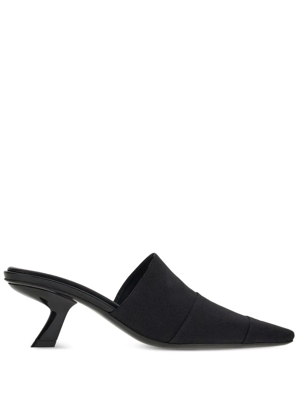 

Salvatore Ferragamo Algedi 55mm ribbed mules - Negro