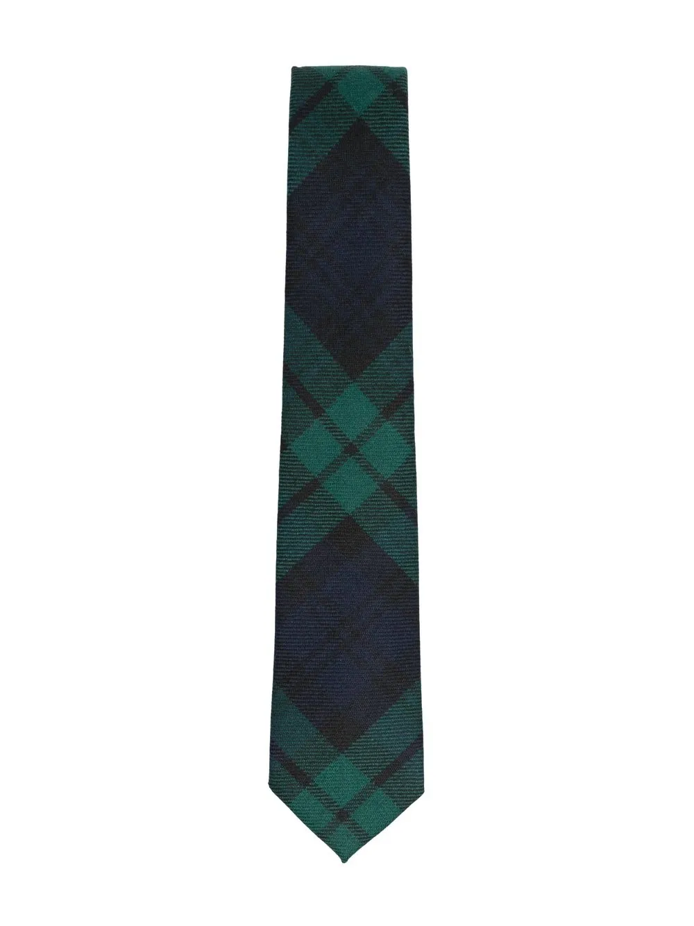 

Ralph Lauren Kids tartan-check wool tie - Green