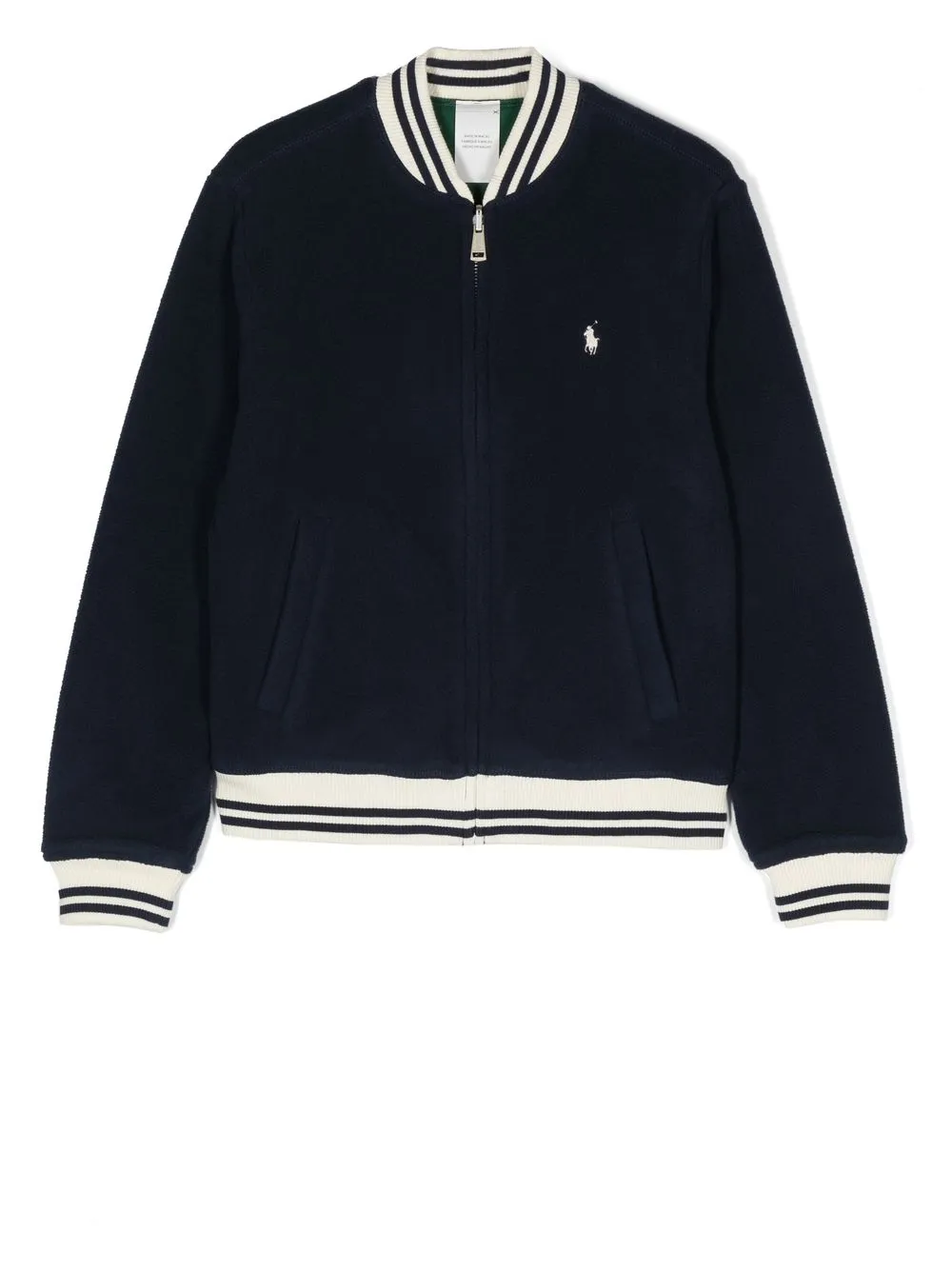 

Ralph Lauren Kids zipped bomber-jacket - Blue