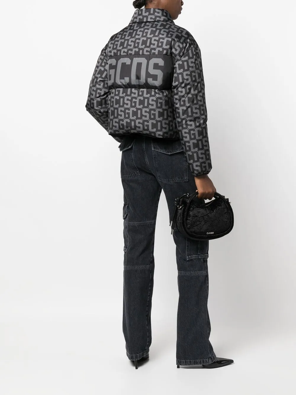 Gcds Cropped jack - Zwart