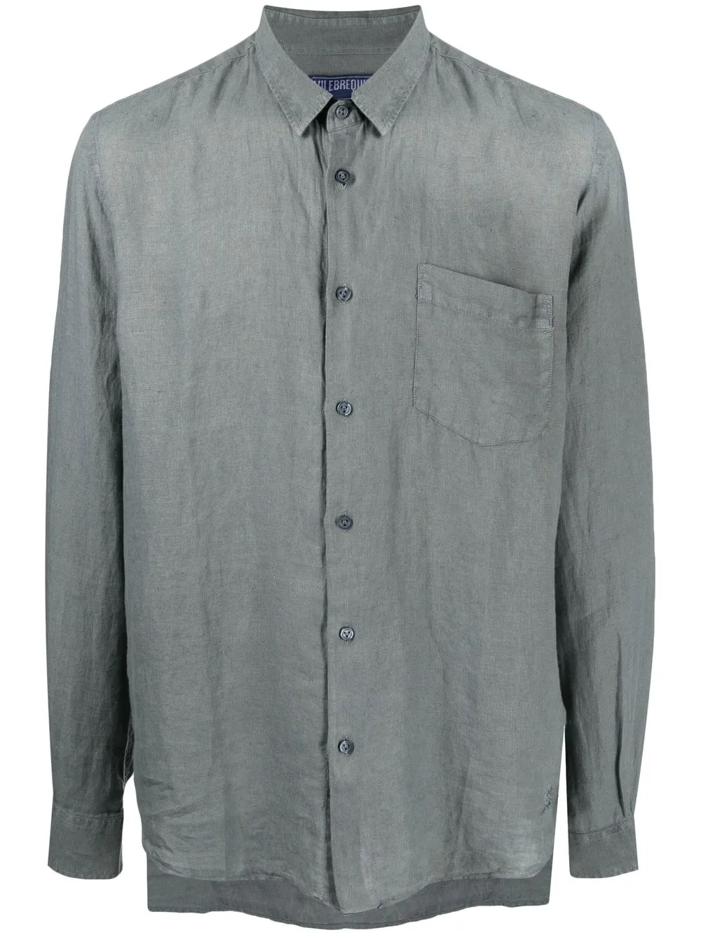 

Vilebrequin camisa manga larga - Gris