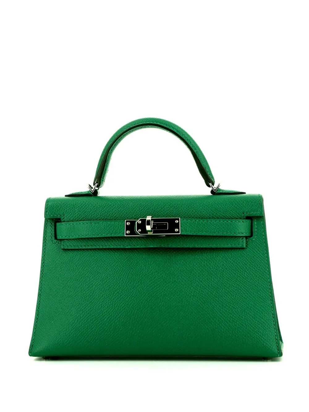 

Hermès bolsa Kelly 20 pre-owned - Verde