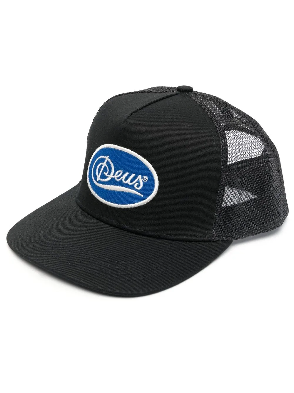 

Deus Ex Machina gorra con parche del logo - Negro