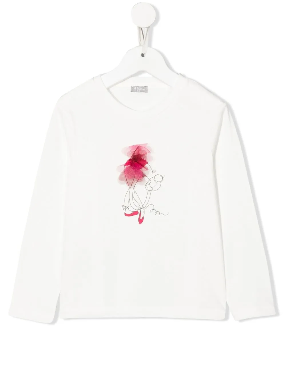 

Il Gufo playera con estampado gráfico - Blanco