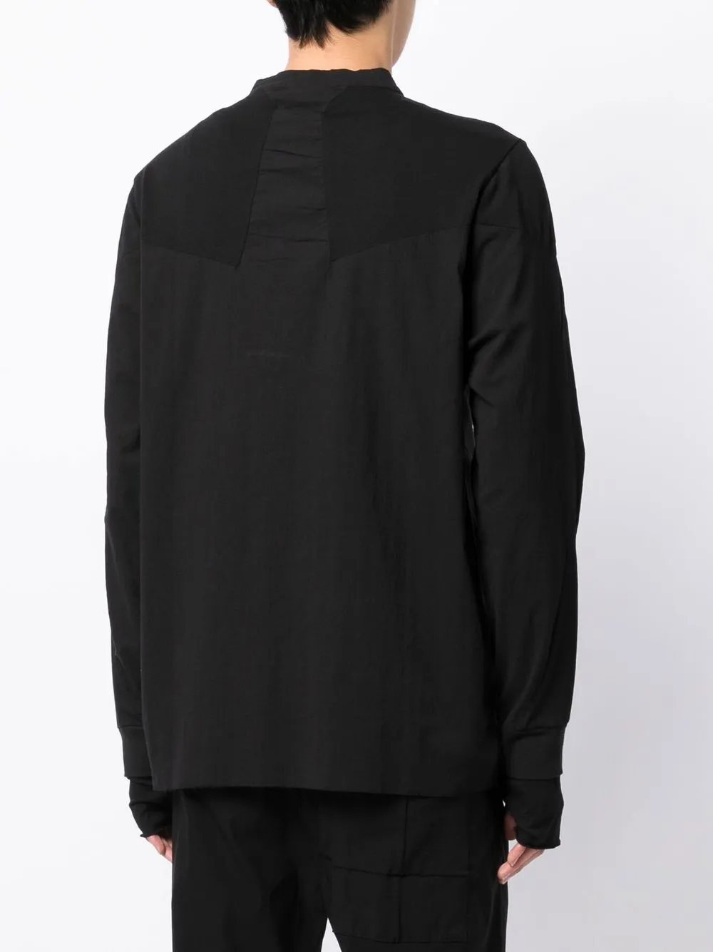 Thom Krom contrastpanel longsleeve Shirt Farfetch