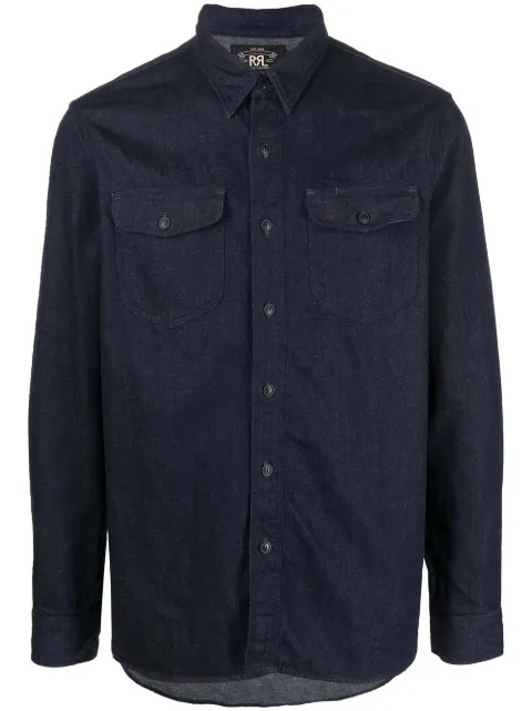 Ralph Lauren RRL camisa Preston de manga larga
