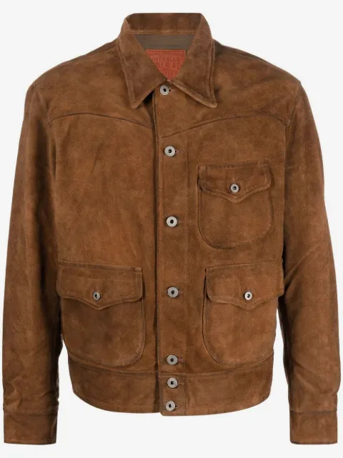 Ralph Lauren RRL suede shirt jacket