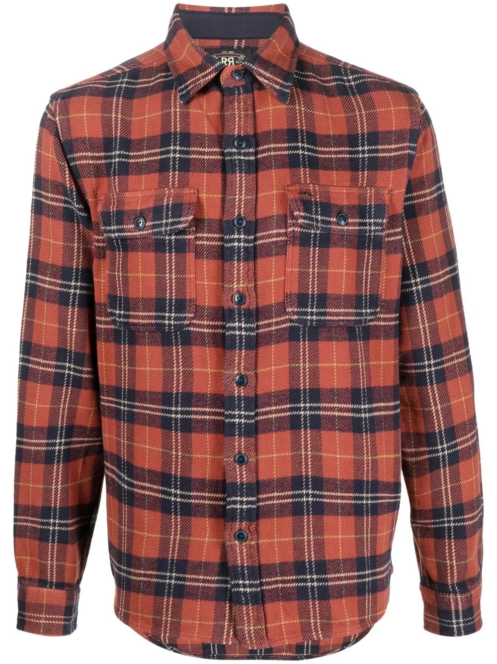

Ralph Lauren RRL plaid check pattern shirt - Red