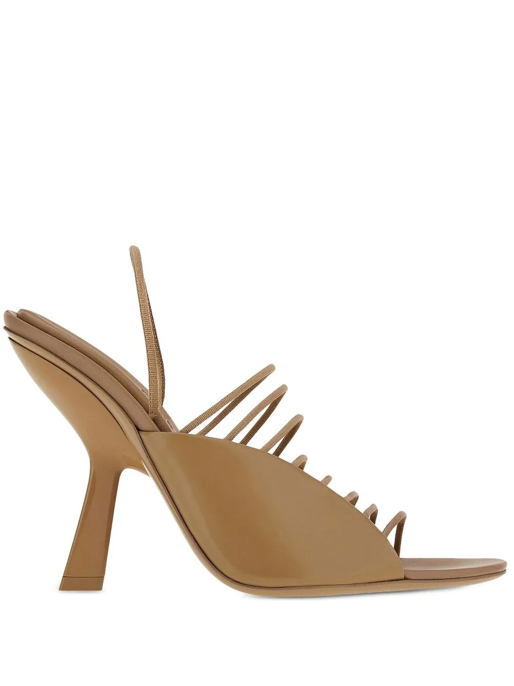 

Ferragamo Mignon 105mm leather sandals - Neutrals