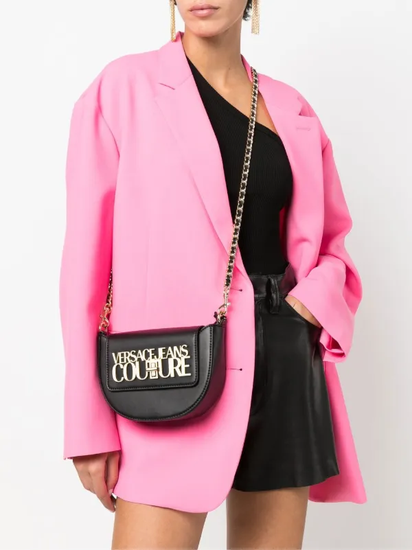 関税込 VERSACE JEANS COUTURE Chain ロゴ バッグ - www.goldenswan.club