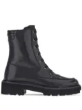 Ferragamo Orlando lace-up ankle boots - Black