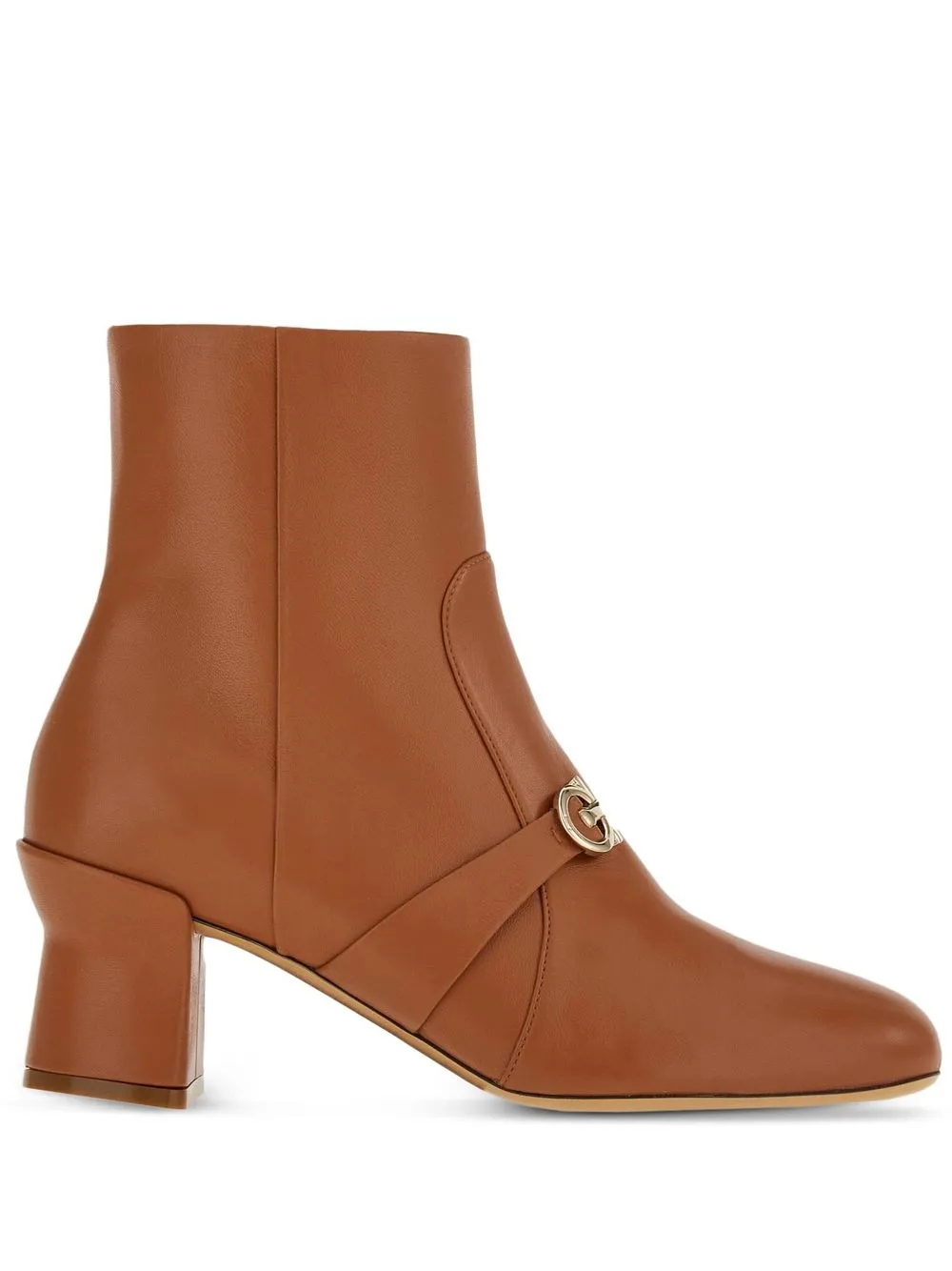 

Ferragamo Orietta 55mm ankle boots - Brown