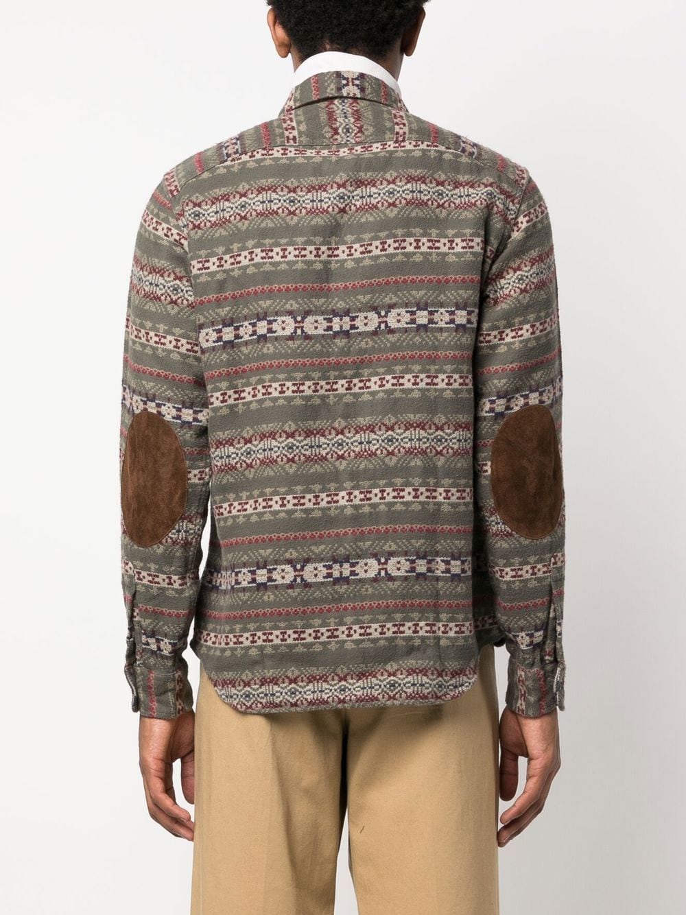 Ralph Lauren RRL Melton long-sleeved Shirt - Farfetch