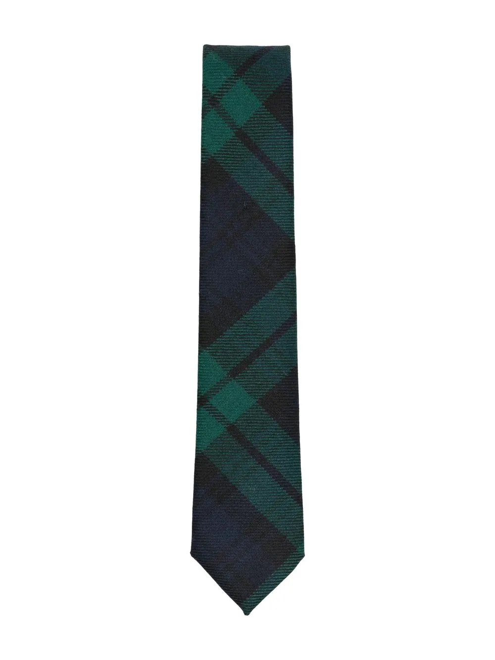 

Ralph Lauren Kids tartan knit tie - Blue
