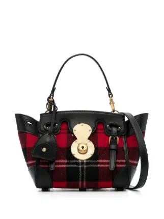 Ralph lauren tartan online bag