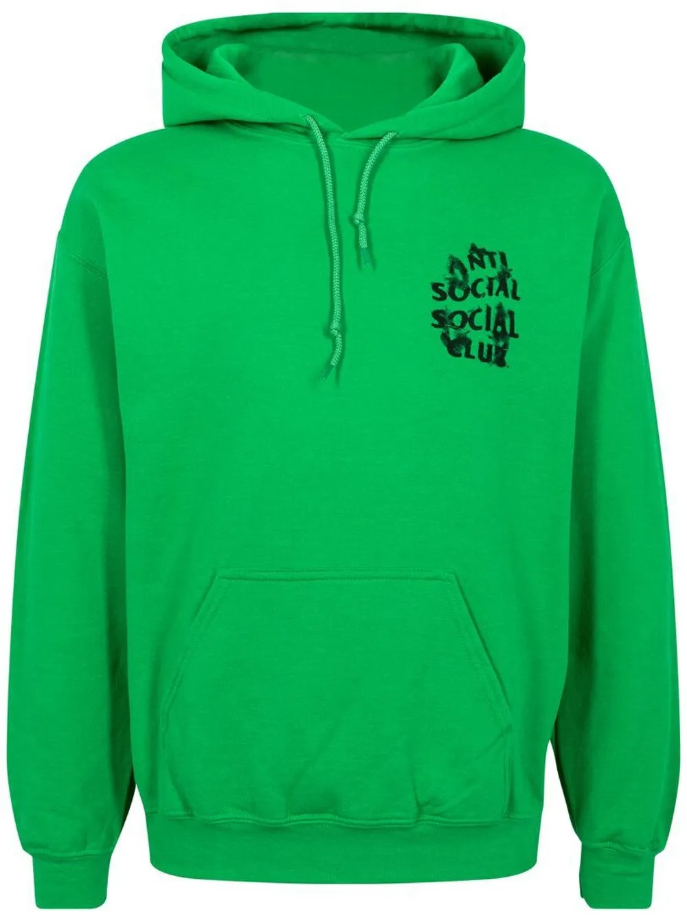 

Anti Social Social Club hoodie The Notebook con logo - Verde