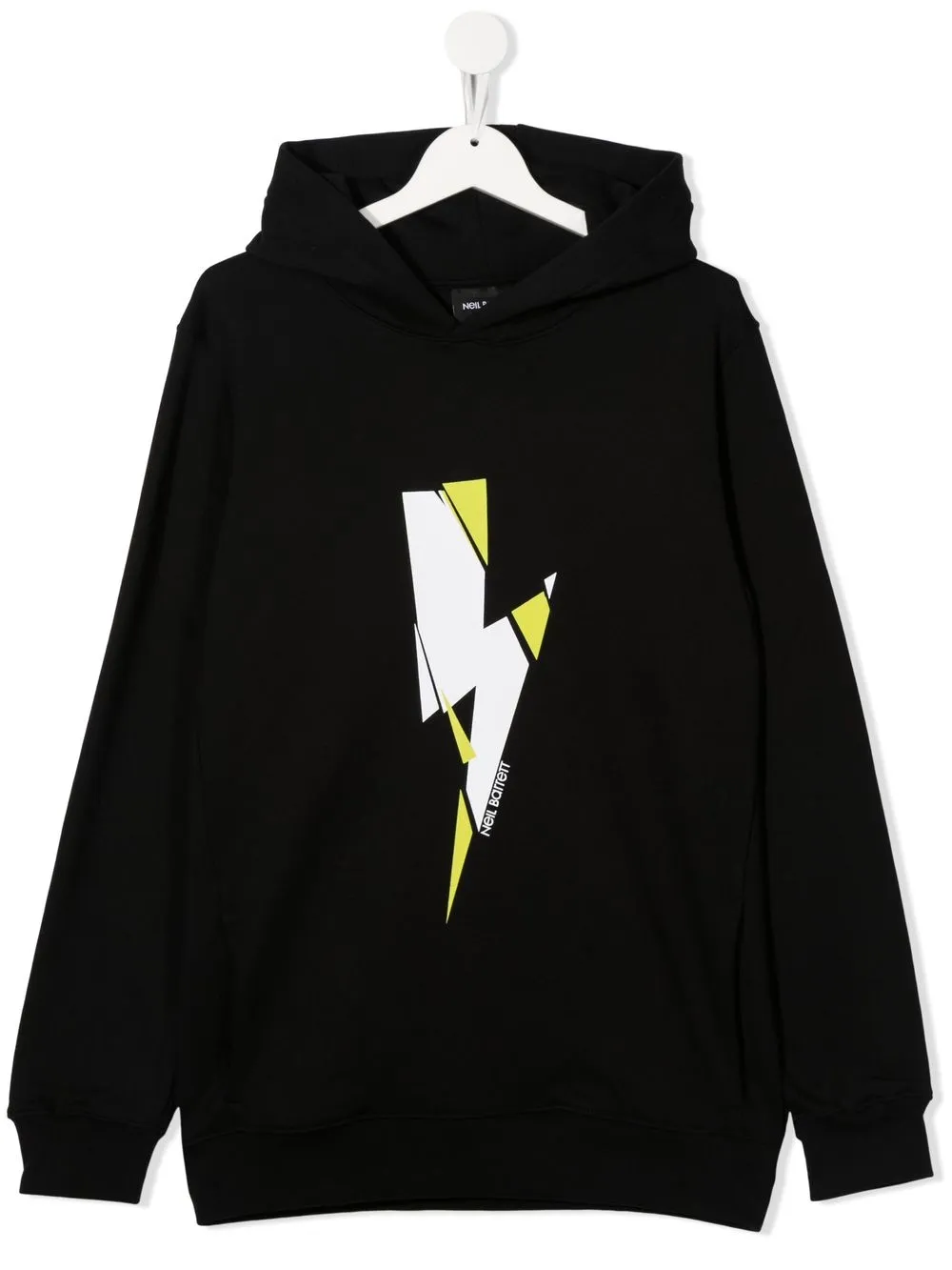 

Neil Barrett Kids hoodie con motivo Thunderbolt - Negro