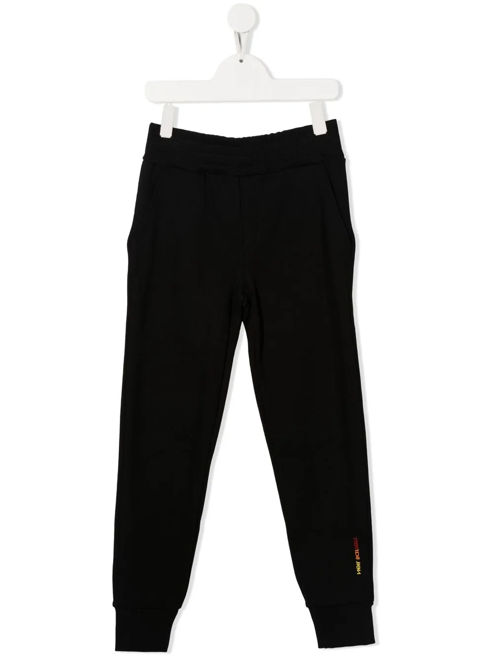 

Neil Barrett Kids pants con logo estampado - Negro