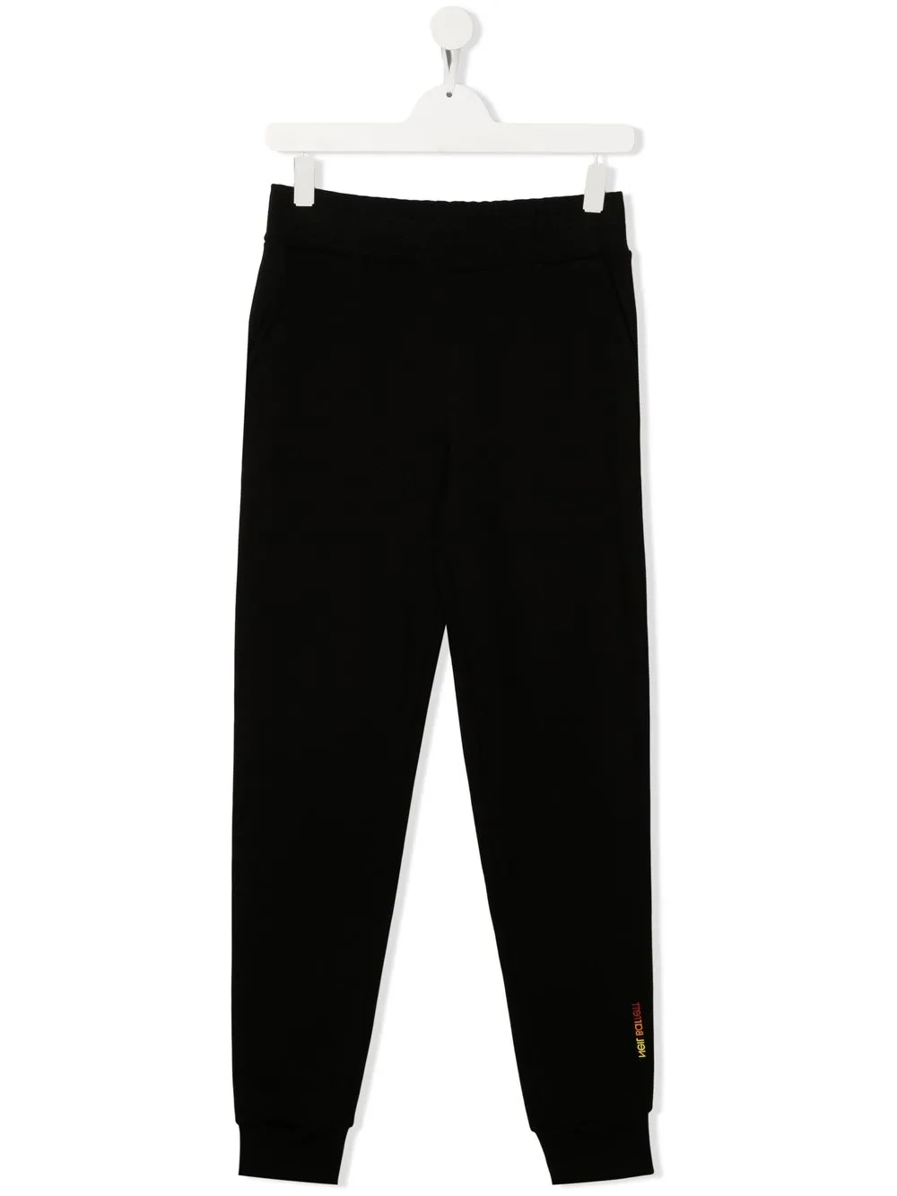 

Neil Barrett Kids pants con logo estampado - Negro