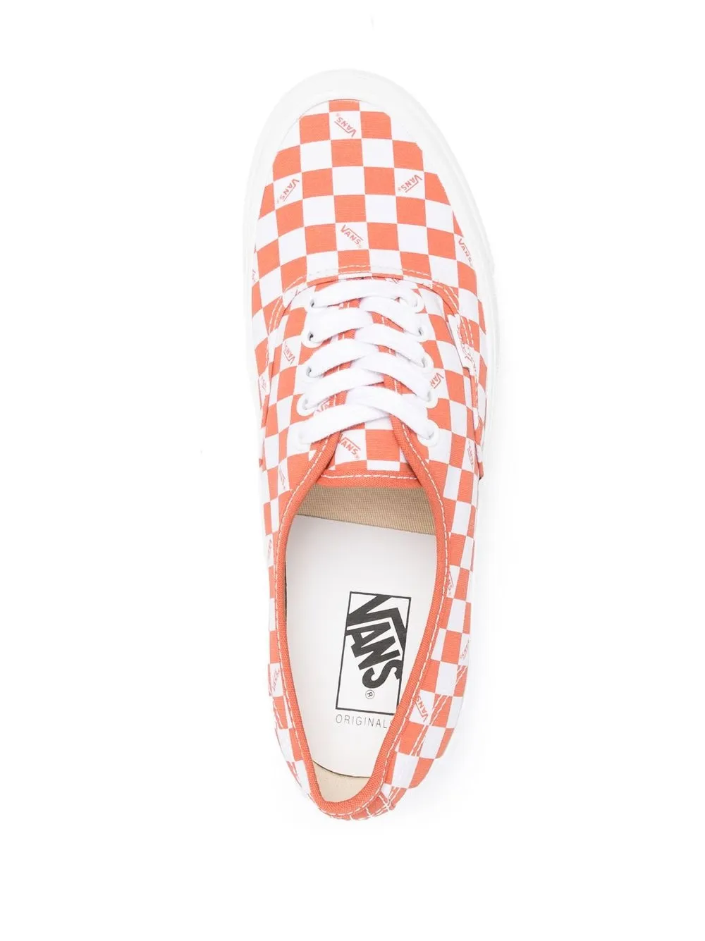 vans a carreaux multicolore