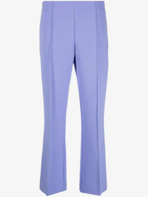 Vivetta pantalones con pliegues pintuck