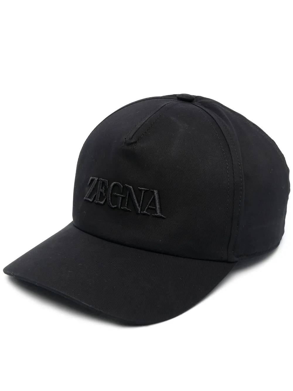 

Zegna gorra con logo bordado - Negro