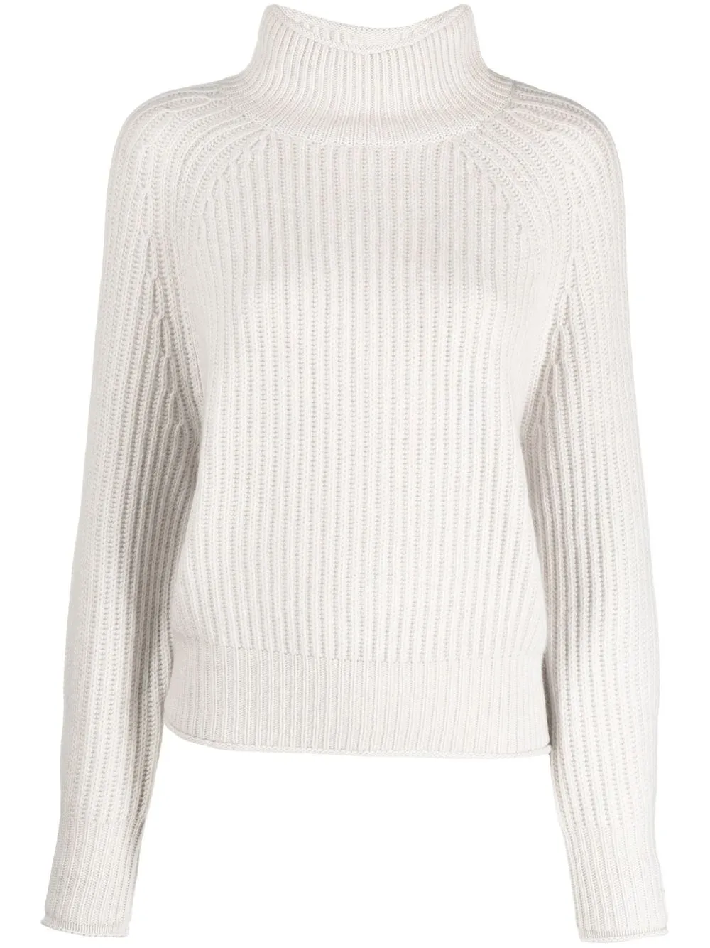 

Allude cashmere mock-neck jumper - White