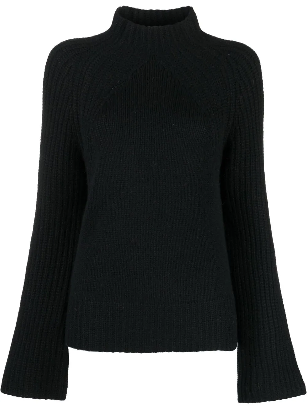 

Société Anonyme Catorsa ribbed-knit jumper - Black