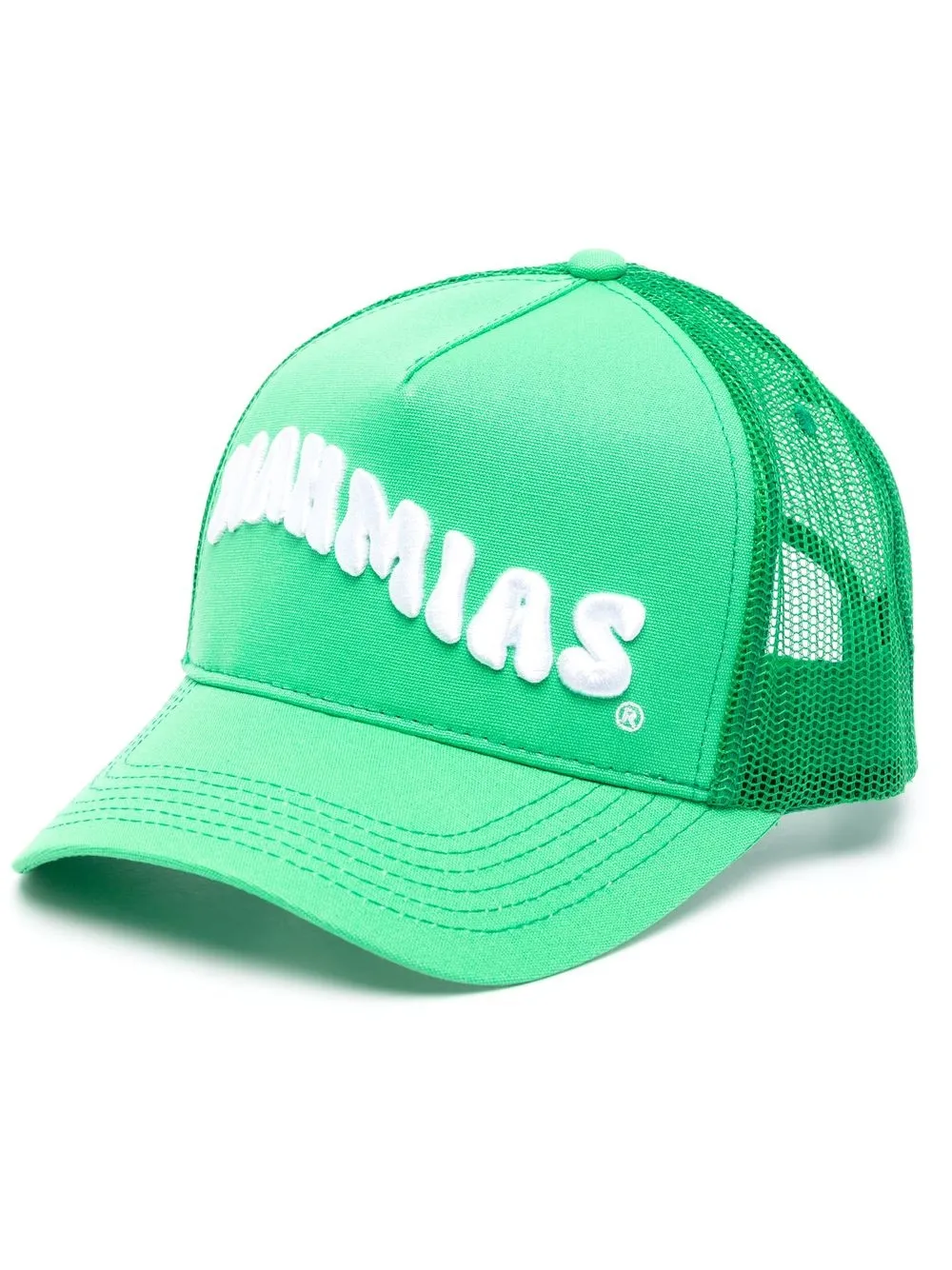 

Nahmias bubble wave logo trucker hat - Green