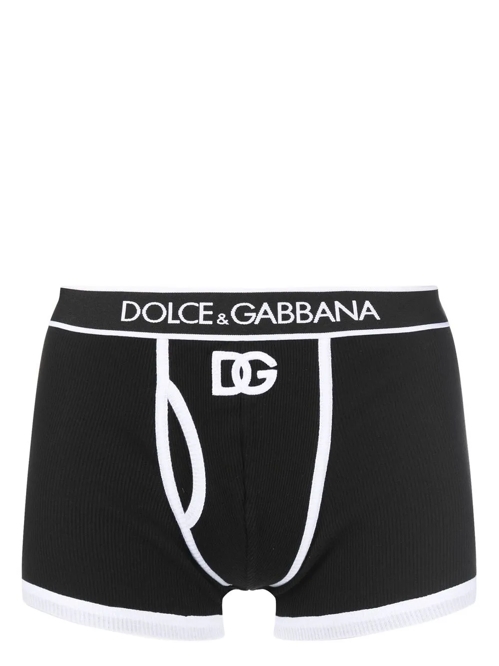 

Dolce & Gabbana logo-waistband boxer shorts - Black