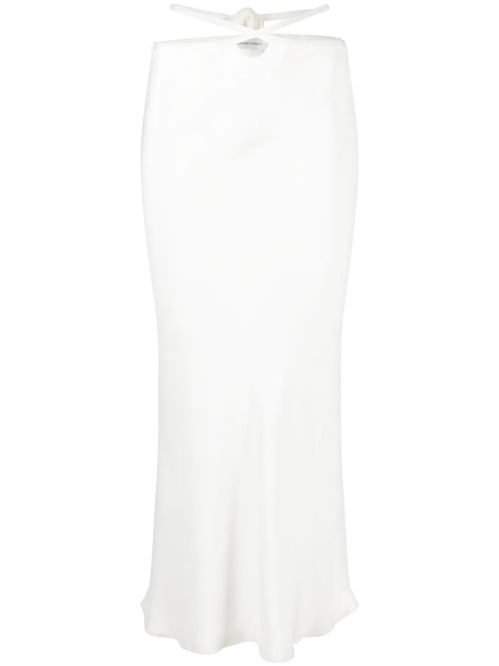 Christopher Esber Loophole tie-waist Maxi Skirt - Farfetch