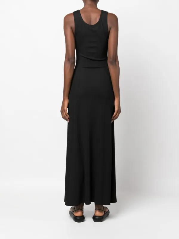 Christopher Esber Polar Orbit cut-out Maxi Dress | Black