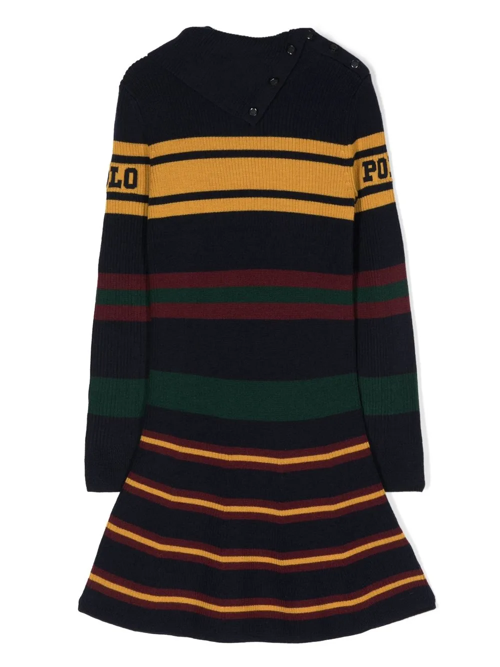 

Ralph Lauren Kids striped woollen dress - Blue