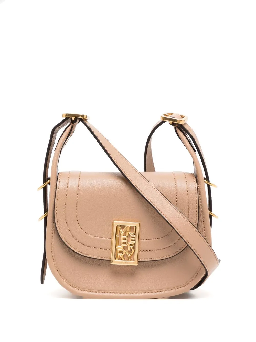 

Mulberry mini Sadie leather satchel - Brown