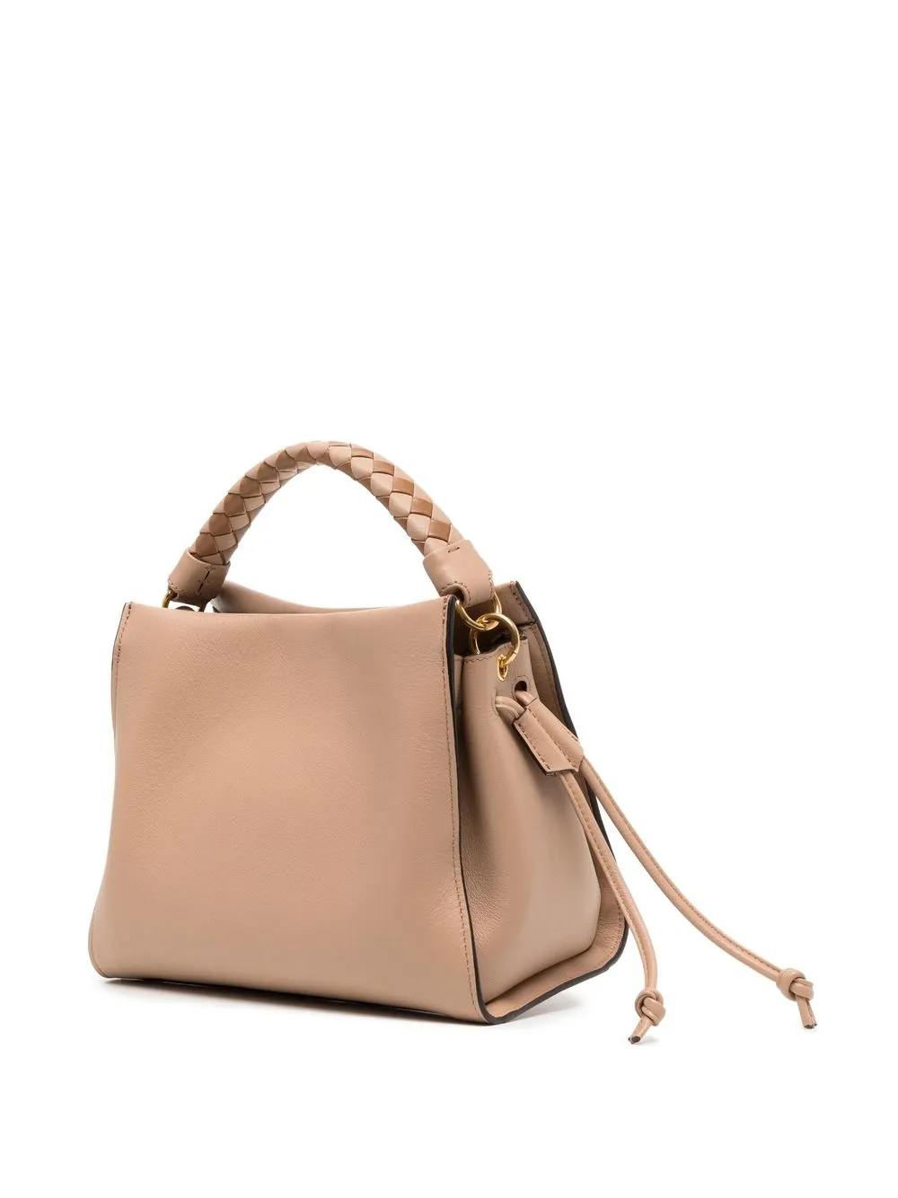  Mulberry Iris Tasche Mit Logo Print   Nude 