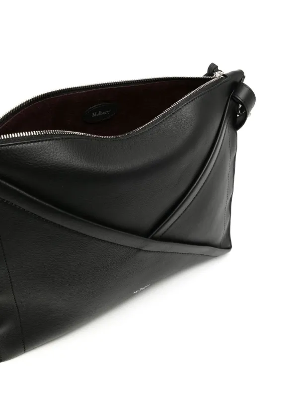 Mulberry M-Zipped Matte Bag | Black | FARFETCH