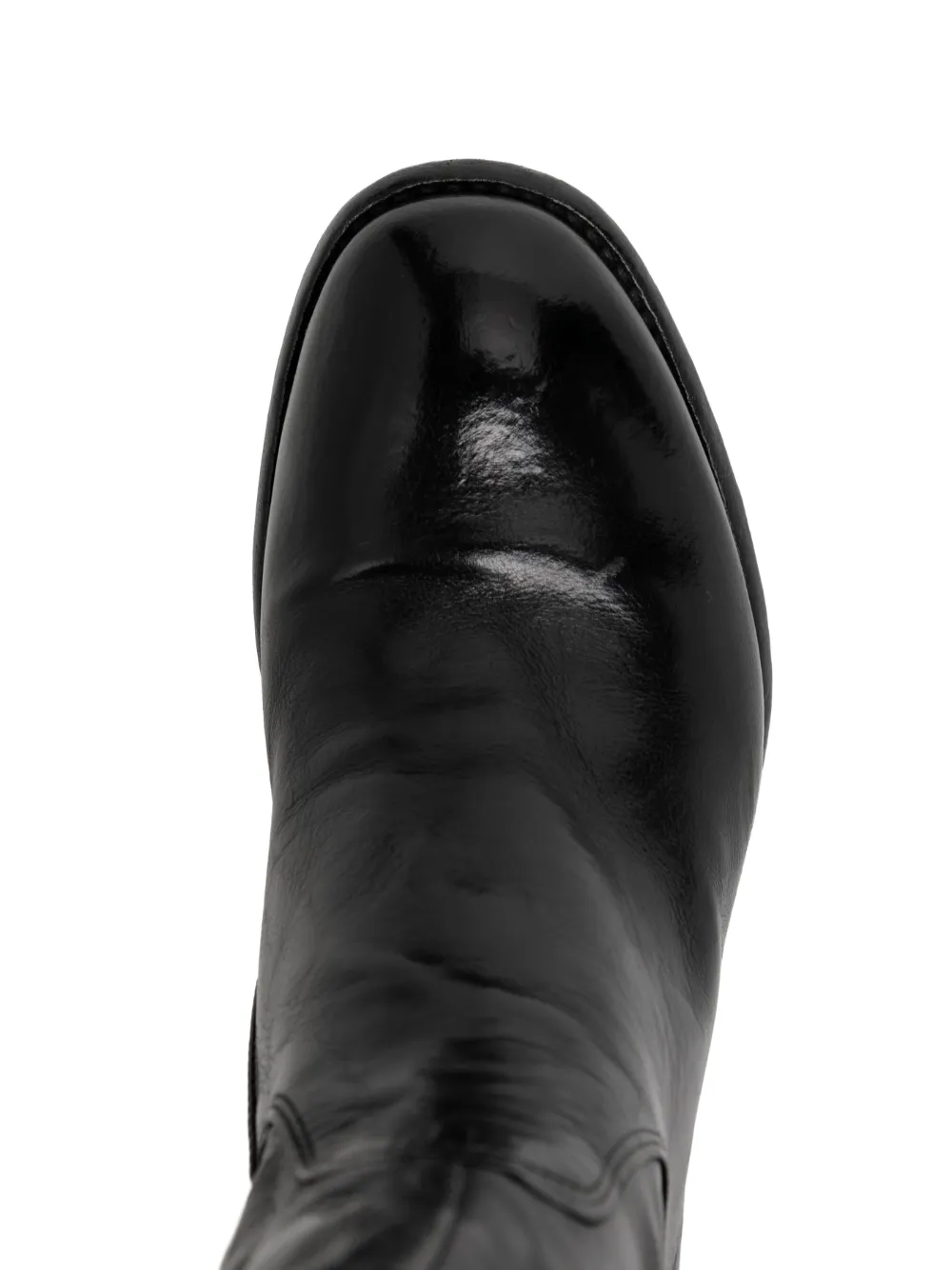 Madison.Maison Enkellaarzen met ritssluiting Zwart