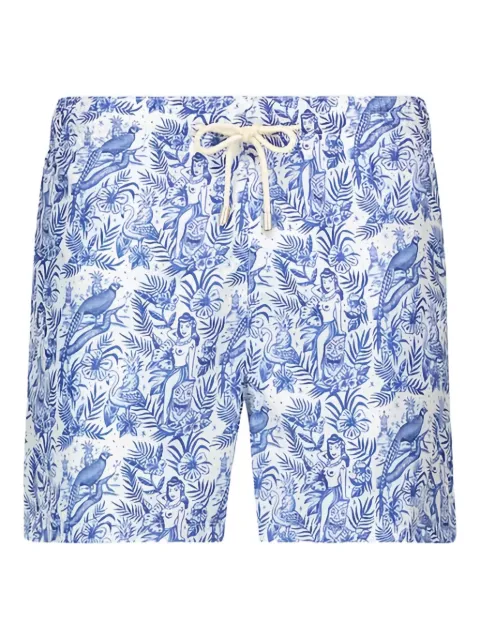 Arrels Barcelona floral-print swim shorts