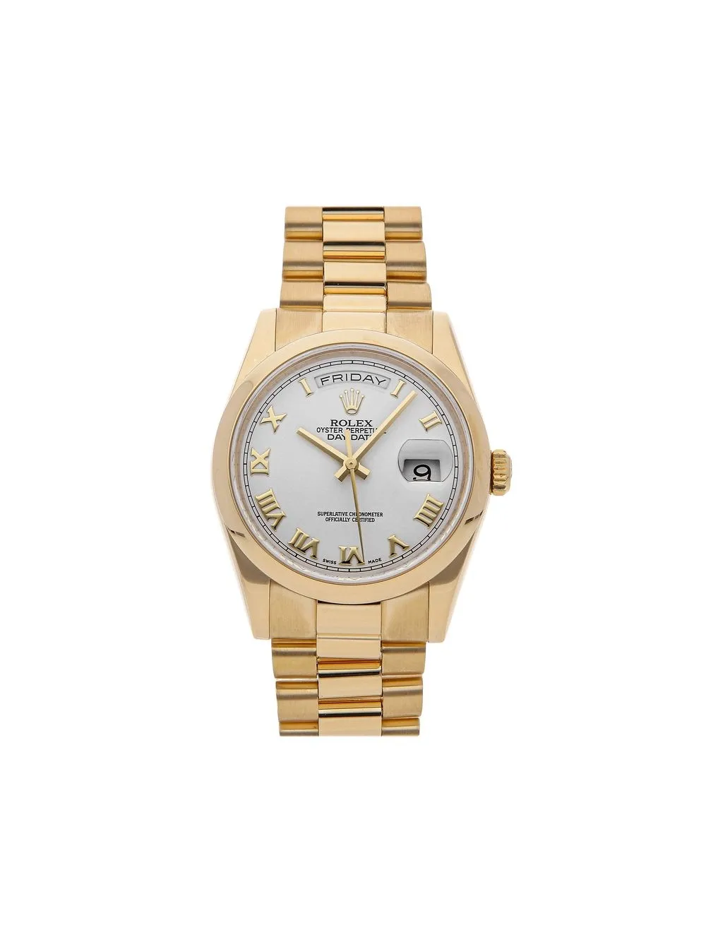 

Rolex 2014 pre-owned Day-Date 36mm - White