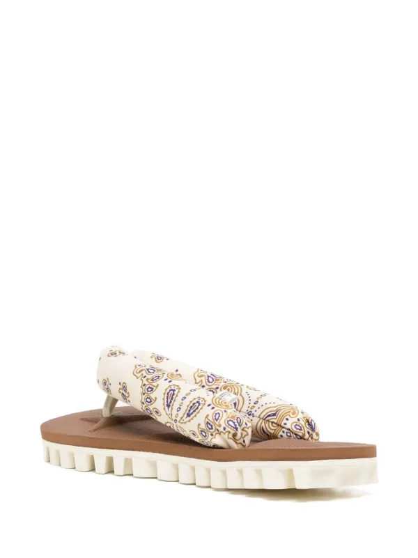 Suicoke GTA thong-strap Sandals | Brown | FARFETCH