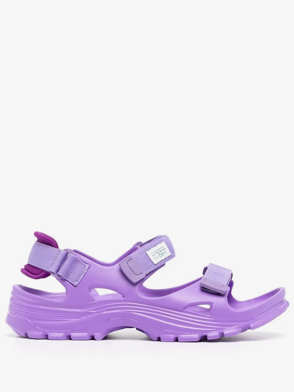 Suicoke Wake タッチストラップ サンダル | パープル | Image 1