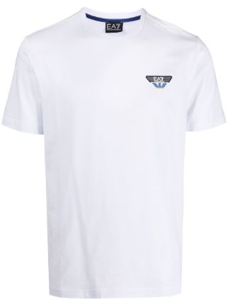 Ea7 Emporio Armani logo-print T-shirt - Farfetch